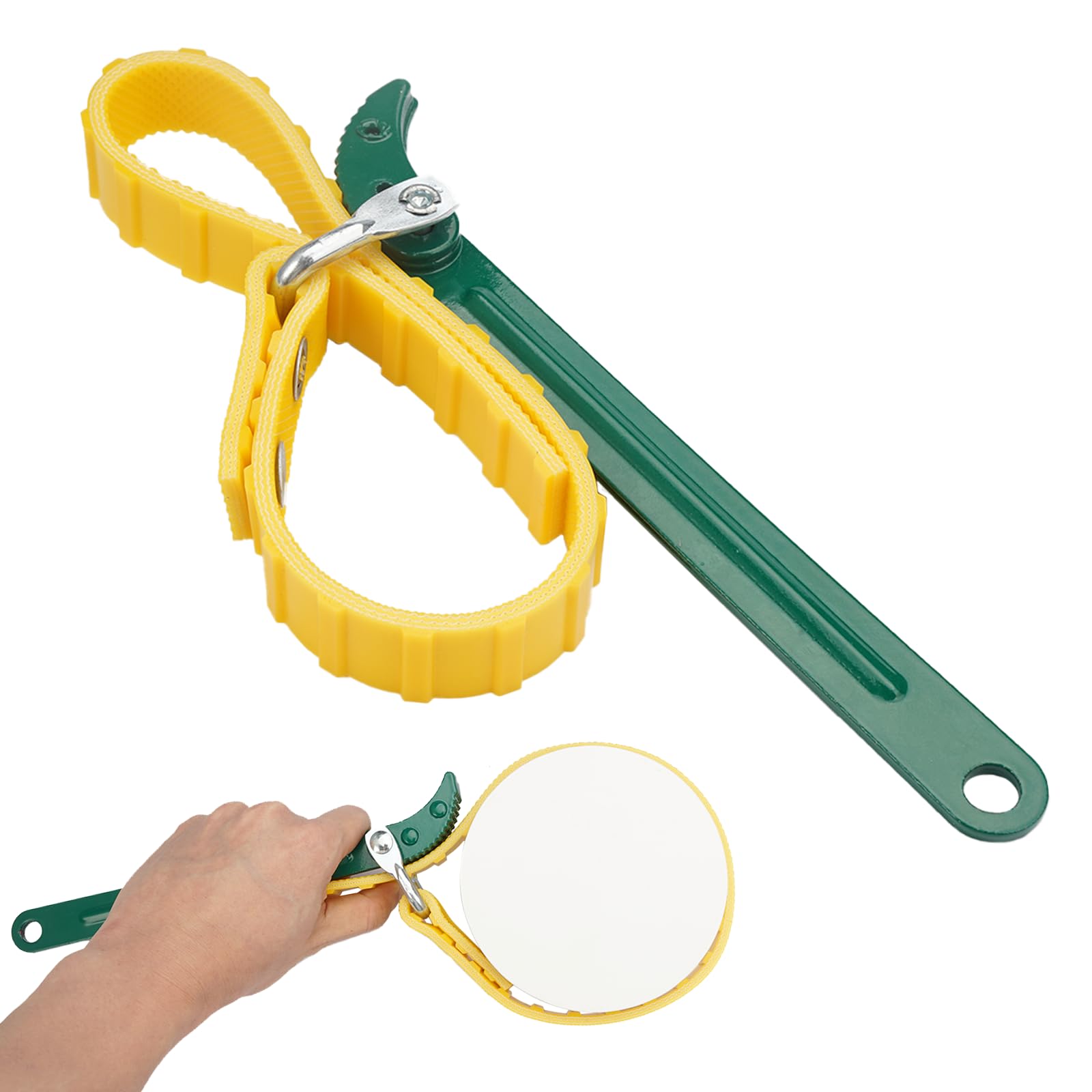 LIBRATON Clé à Sangle En Caoutchouc Lot De 2 Filtre à Huile Clé à