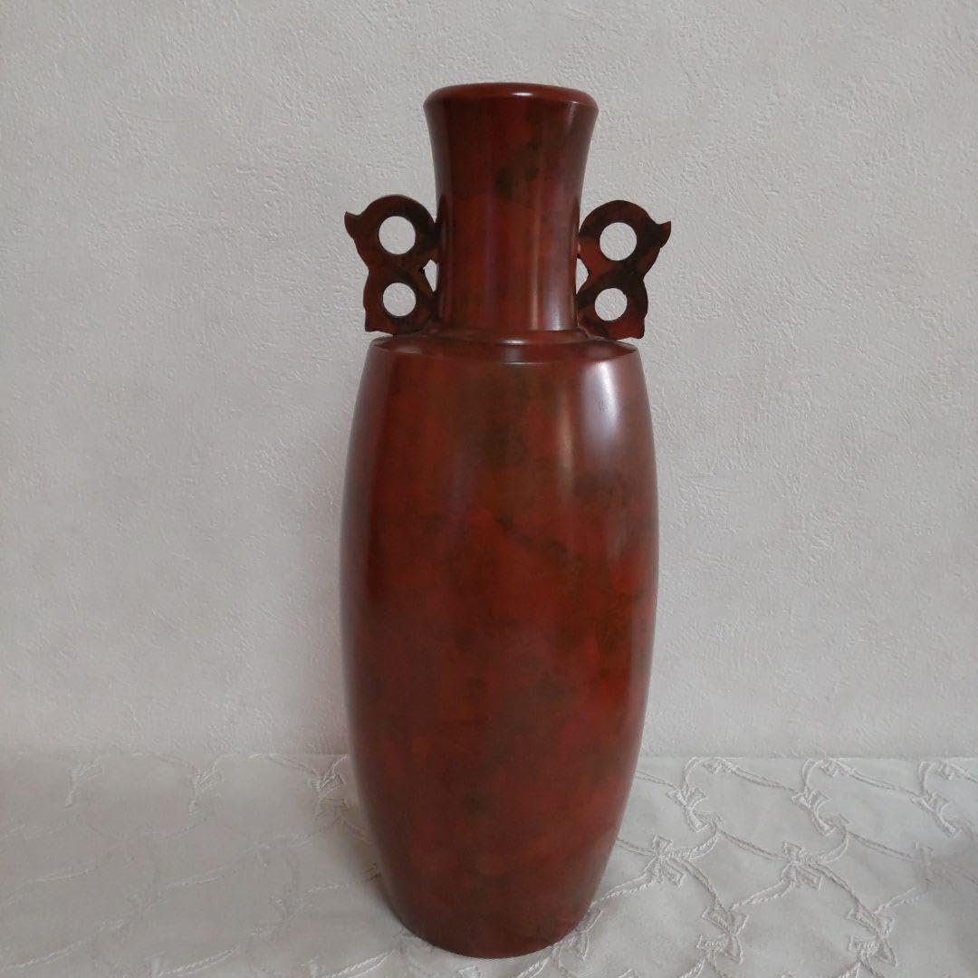 銅器花瓶、耳付き花瓶 43967_132471840785403328960_90