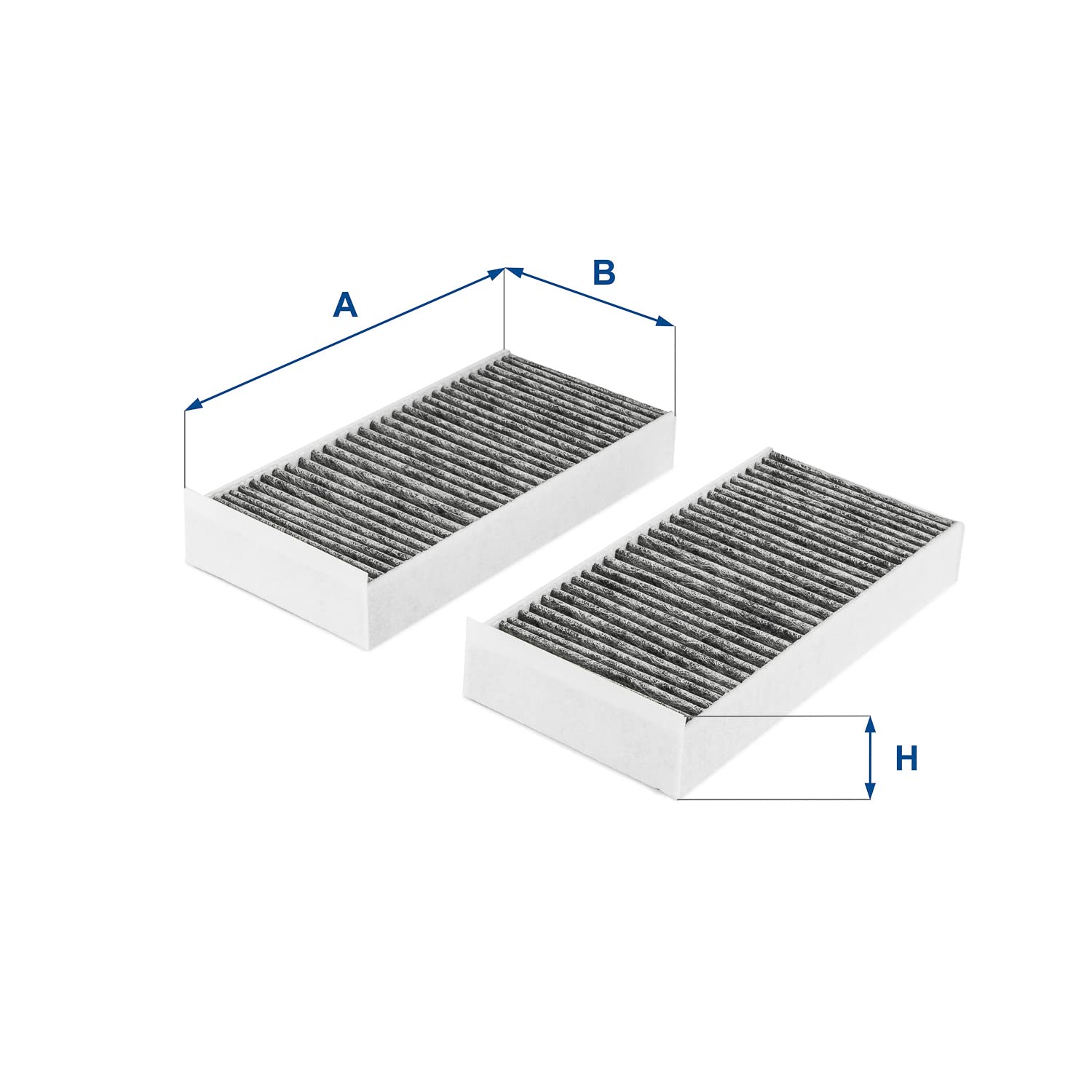 UFI Filters, Charcoal Cabin Filter 54.279.00, Filtre à cabine de Remplacement, Adapté aux Voitures, Applicable sur Divers Modèles de BMW et Mini