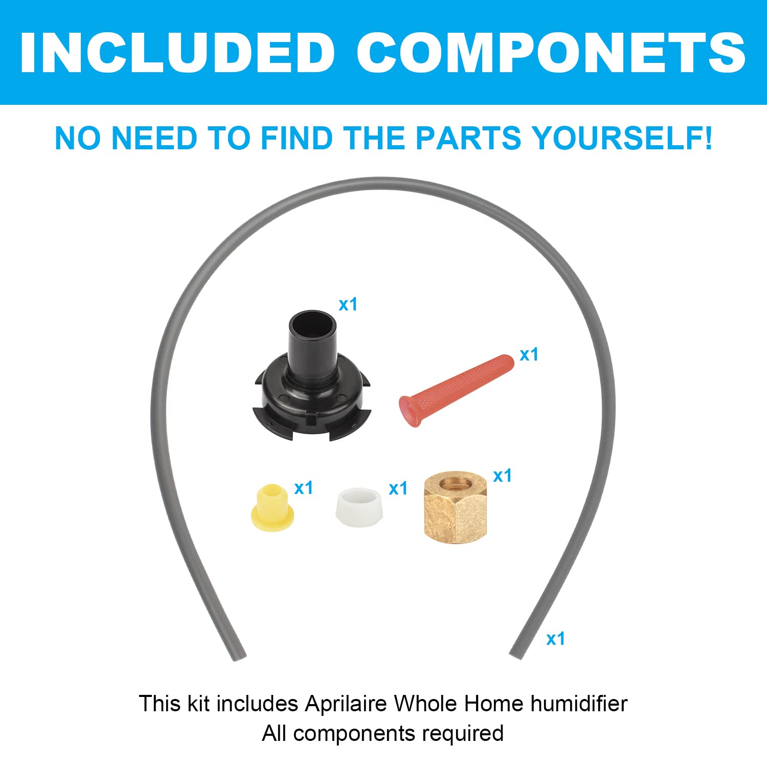 TNITRIB 4839 Humidifier Maintenance Kit for Aprilaire 35 Water Panel Humidifier Replacement|Fits Aprilaire Humidifier 600�600A�600M