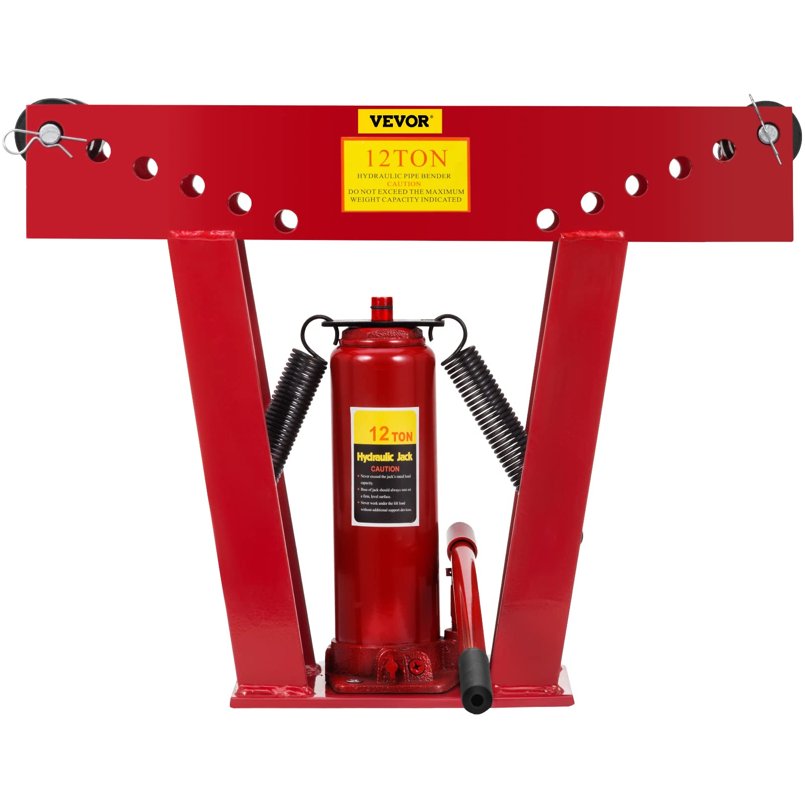 Buy Happybuy 12 Ton Exhaust Tubing Bender 1/2 Inch Square Hydraulic Hand Pump Tubing Bender