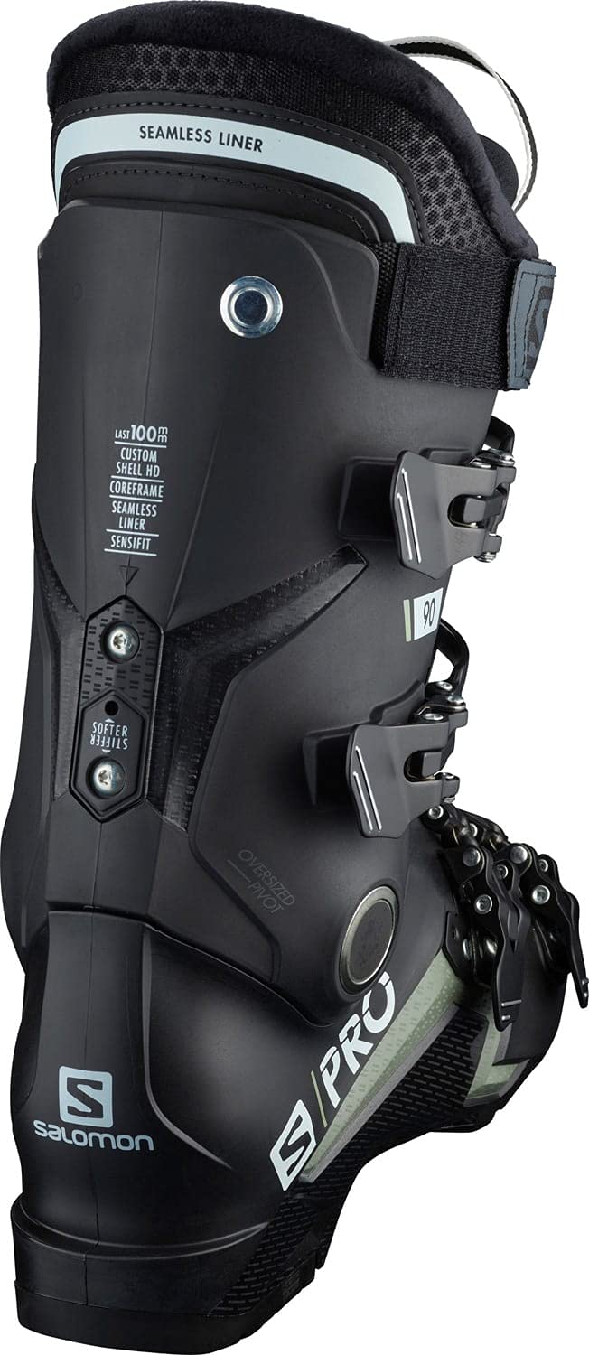 Amazon.com : Salomon S/Pro 90 CS GW Mens Ski Boots Black/Oil Green