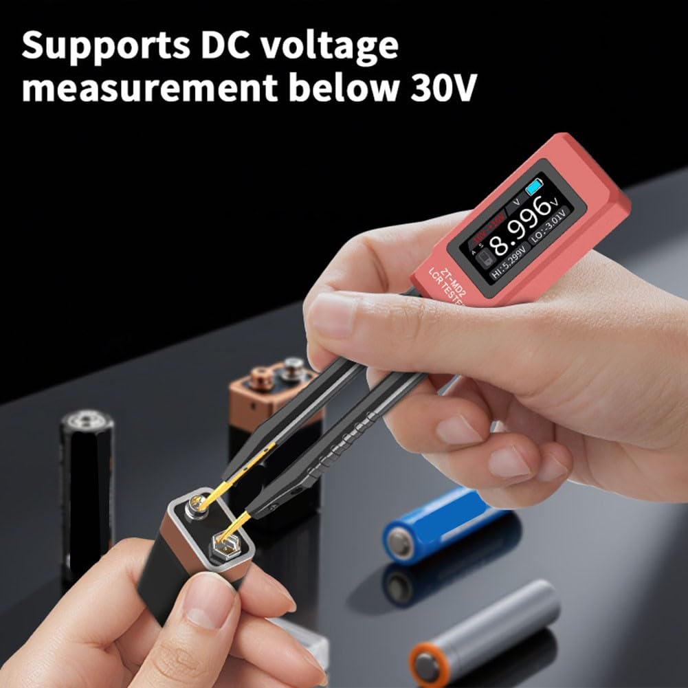 Intelligentes digitales Zangenmessgerät ZT-MD2 für SMD-Bauteilprüfung, misst R/L/C/ESR/Q/D mit einstellbarer Frequenz 100Hz-10kHz