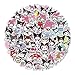 Kuromi adesivi Set100pezzi,bambini anime adesivi Durevoli vintage aesthetic stickers impermeabile,adulti,Ragazza sticker,per decorazioni auto pc moto computer skateboard ecc.