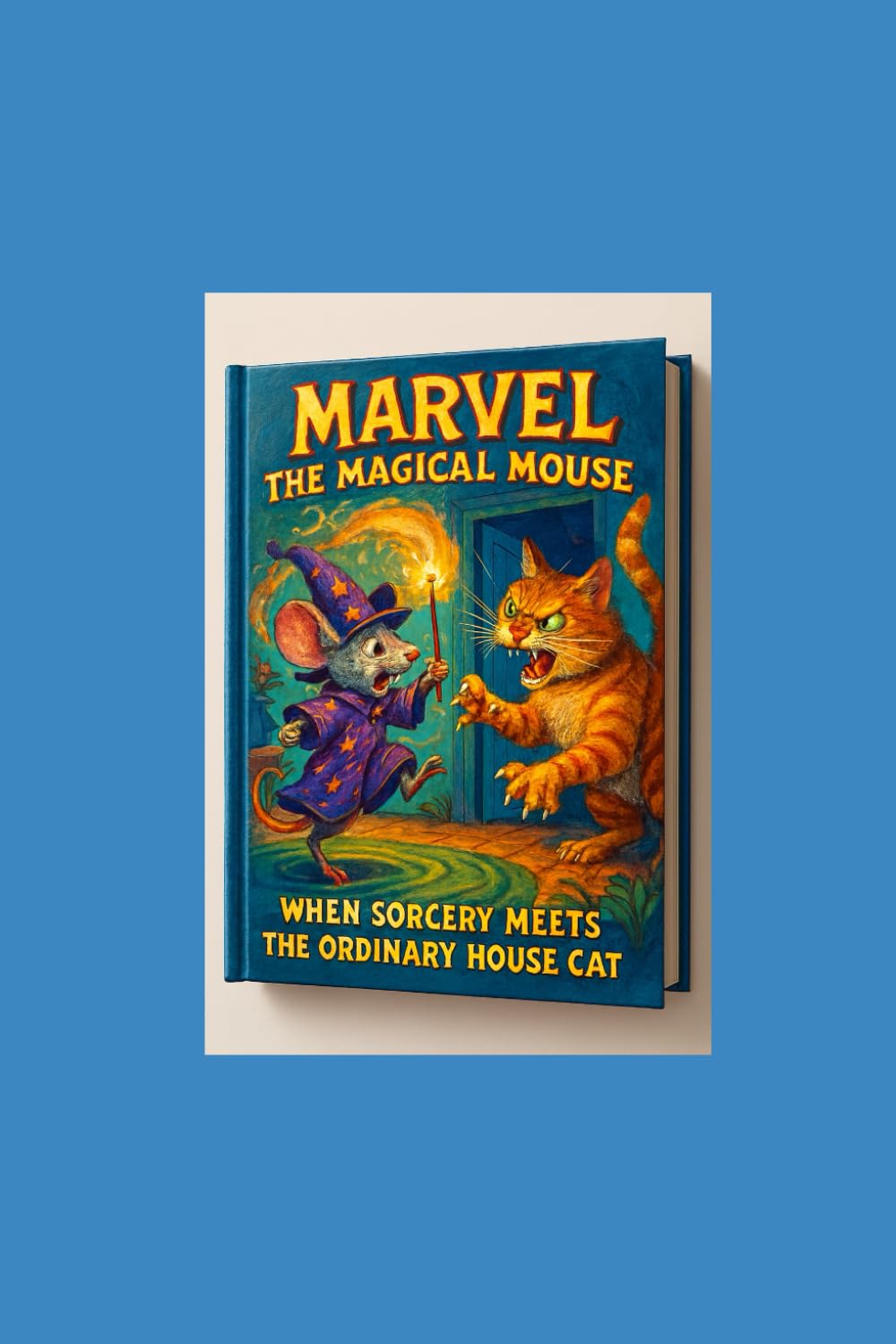 Marvel the Magical Mouse: When Sorcery Meets the Ordinary House Cat
