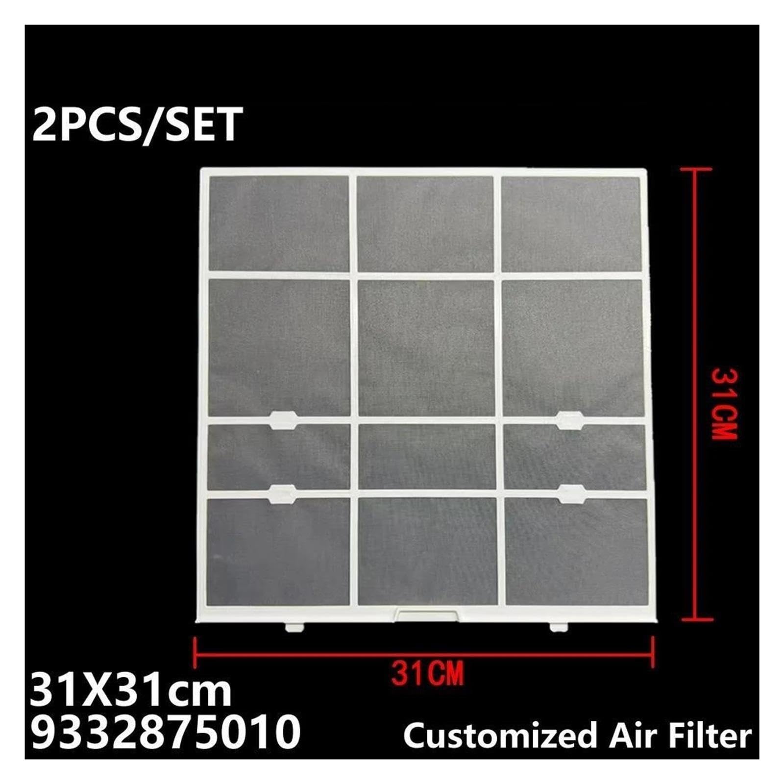 Filtre Climatiseur,Compatible avec General,Compatible avec Fujitsu