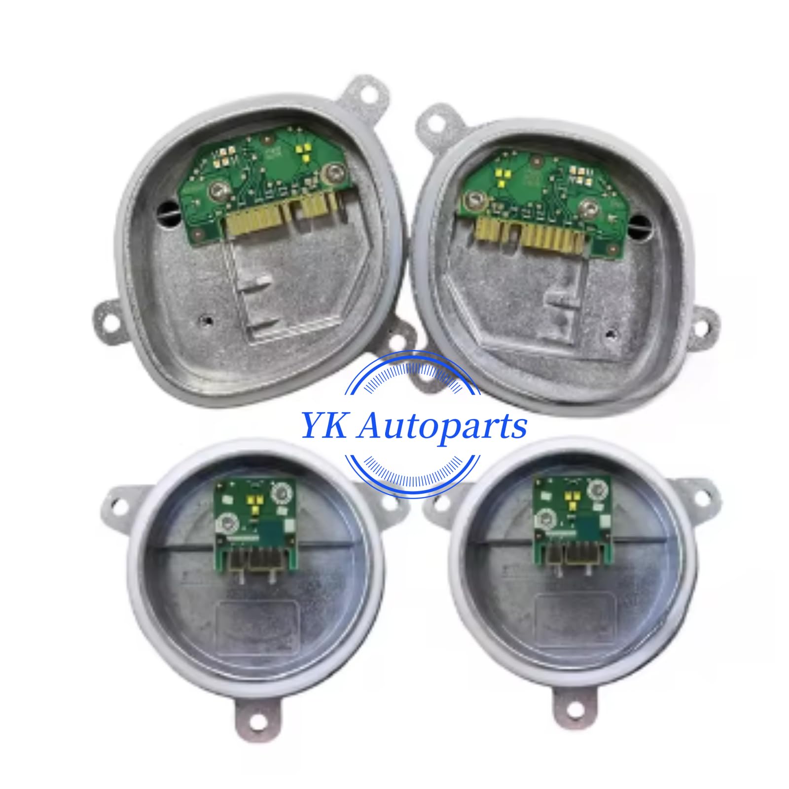 Amazon.com: 4Pcs DRL Yellow Angel Eyes LED Modules Set Fit For