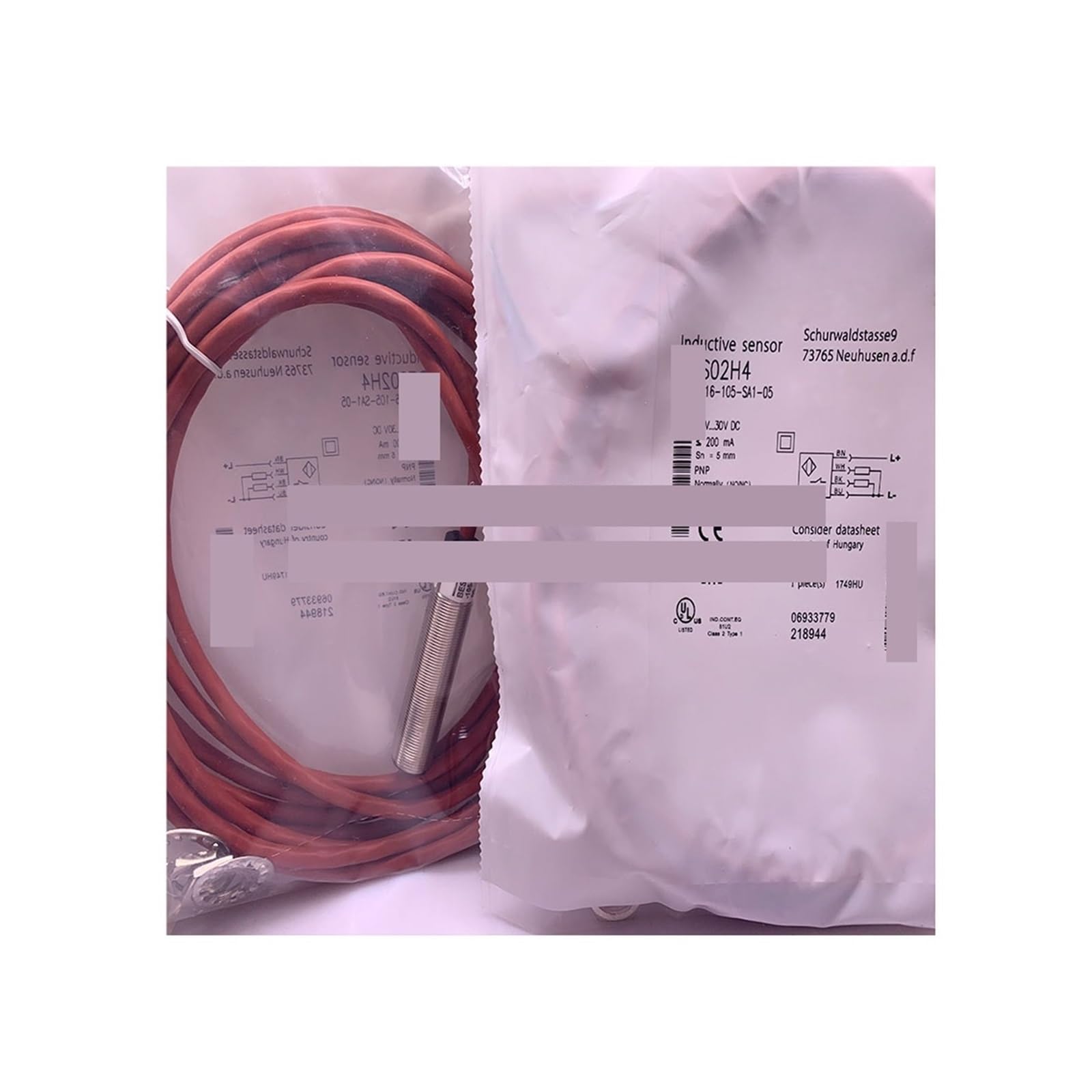 Proximity switch 516-105-SA2-05 pour éviter les pannes de détection machine