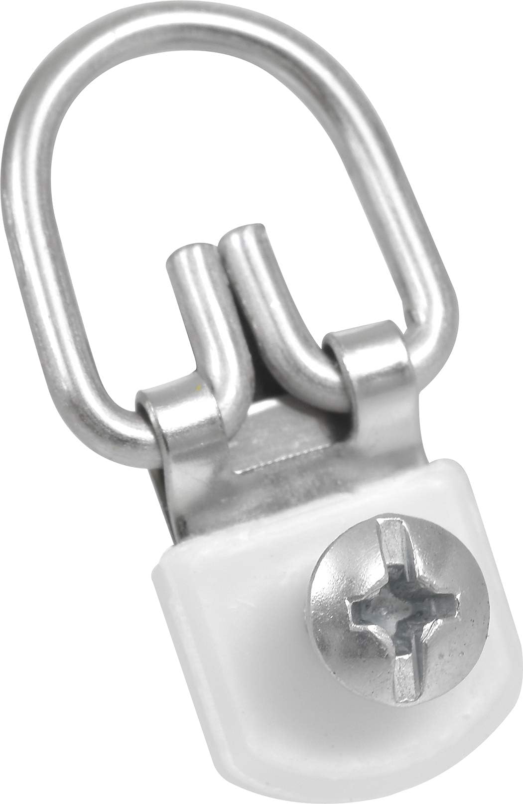 OOK50636 D-Ring Hangers, Mirror Hangers, Picture Hangers, ReadyScrew, Steel, Zinc Plated, 25lb (10 Set)