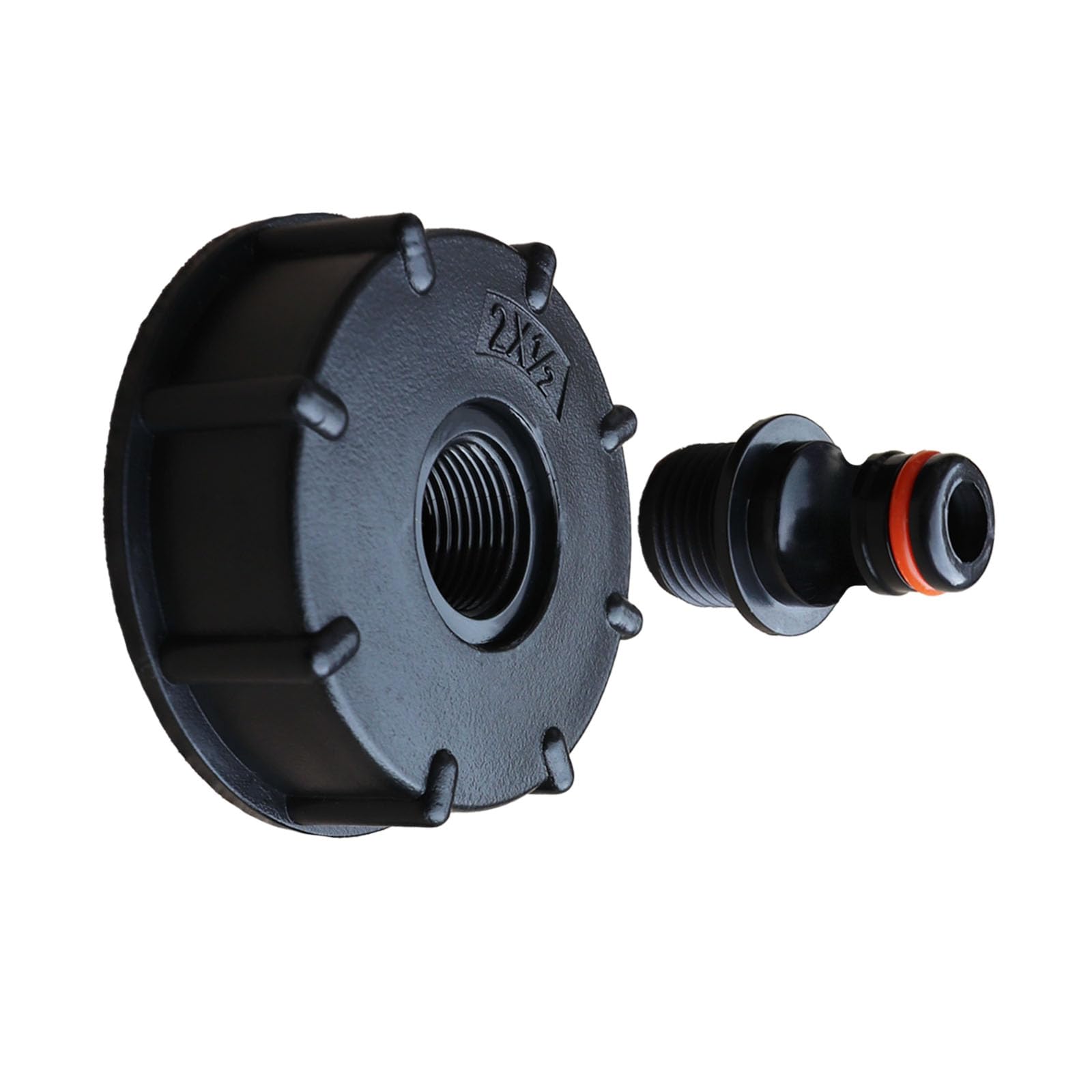 Dna Packaging Ltd Women's Black Ibc Tank S60x6 (2 Inch) To 12.5Mm Hozelock Hose Adaptor Dna Pacakging Ltd (2" To 12.5Mm Hozelock Hose Adaptor)