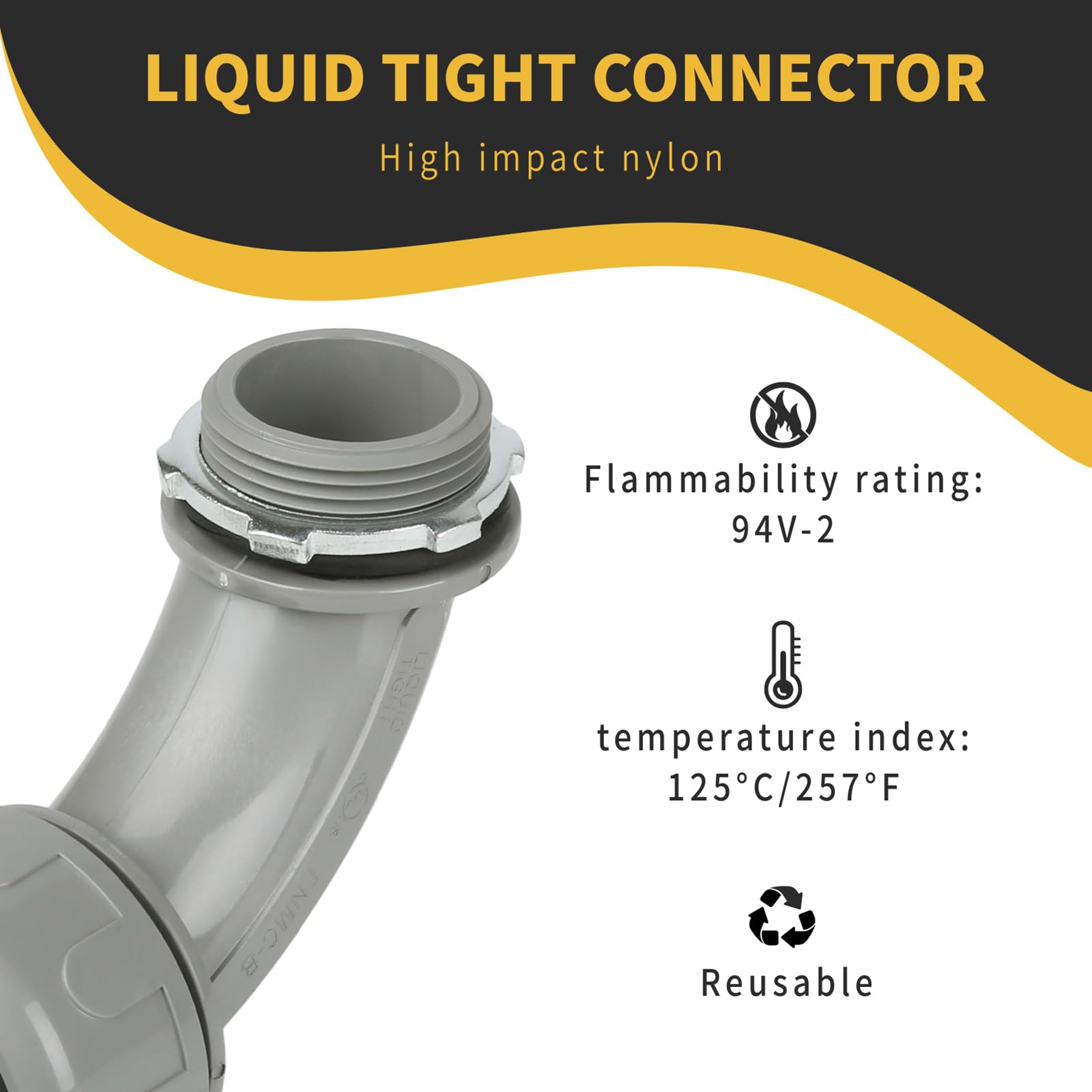 T no T Silicone connector ダークグレー hxo T-Connector For