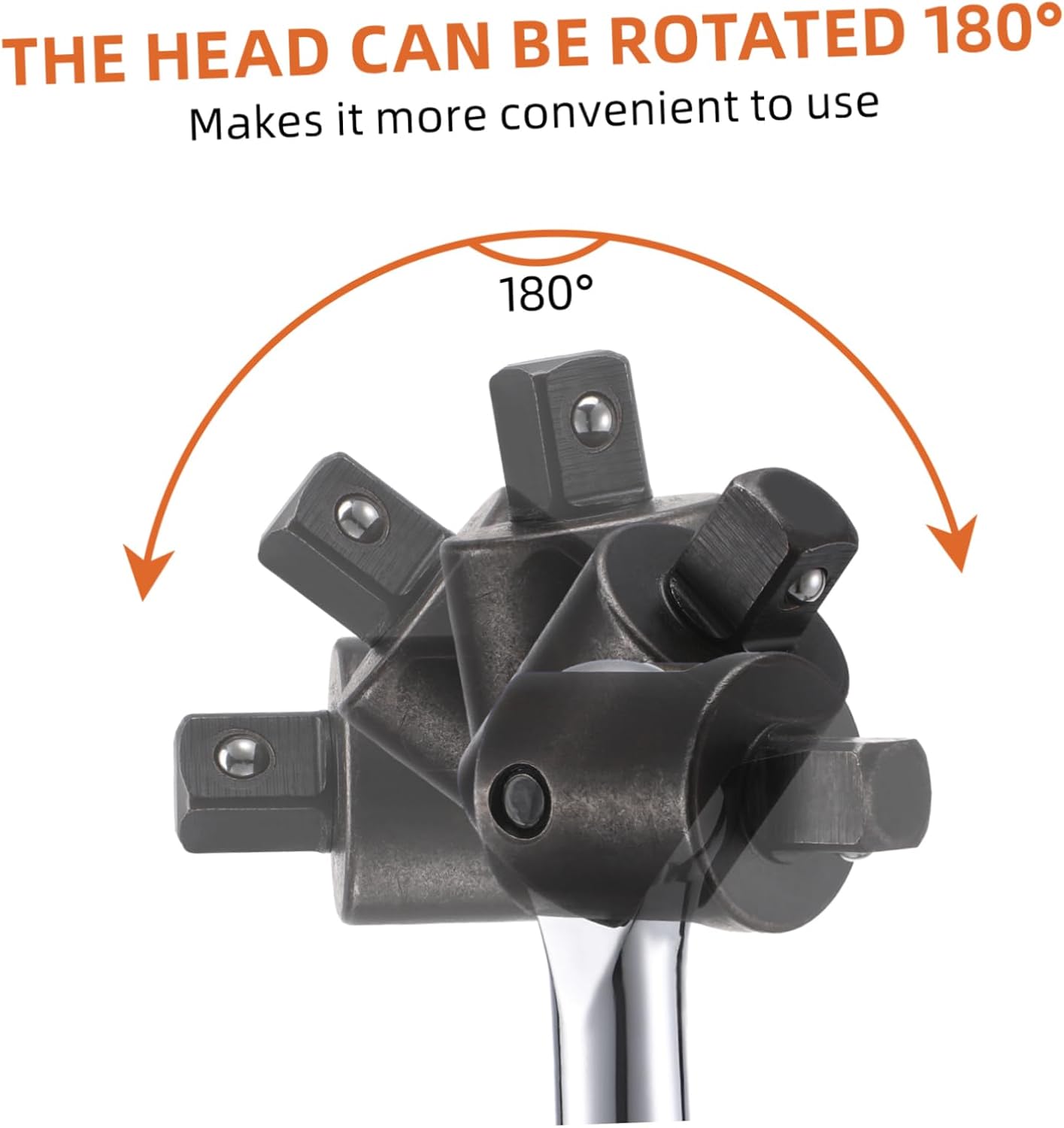 Drive Socket Wrench Type Socket Wrench Breaker Bar Long Handle for Mechanic Tools