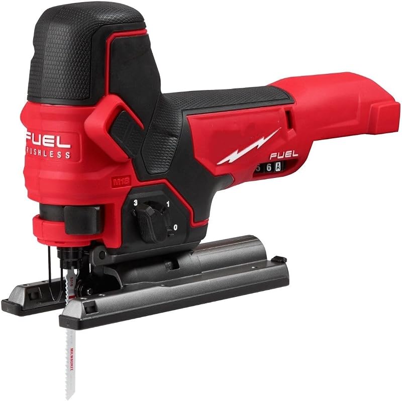 with Milwaukee 2737B-20 M18 FUEL™ Barrel Grip Jig Saw (Tool Only)
