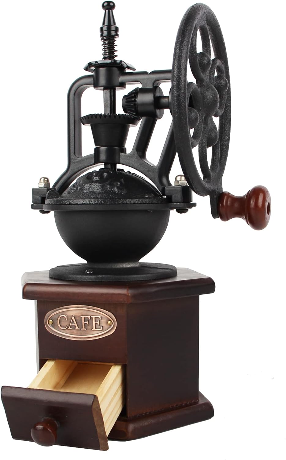 Coffee Grinder,Wooden Coffee Bean Grinder Manual Coffee