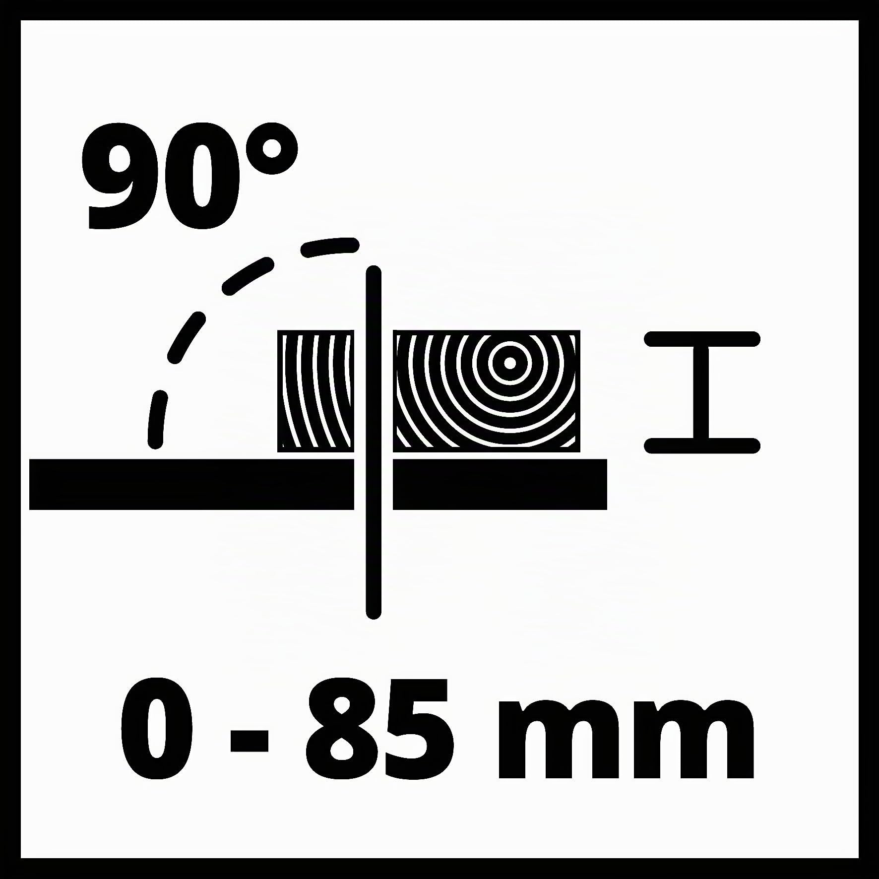 Einhell Seghe circolari con banchetto TC-TS 2025/2 U (2000 W, regolazione in altezza/inclinazione della lama, guida parallela, battuta d'angolo +/- 60°, prolunghe di supporto)