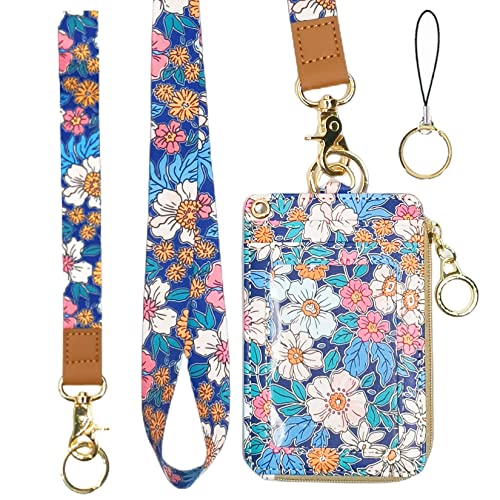 Bolimoss KT007-4 Lanyard With Wallet,Zip Id Case cover