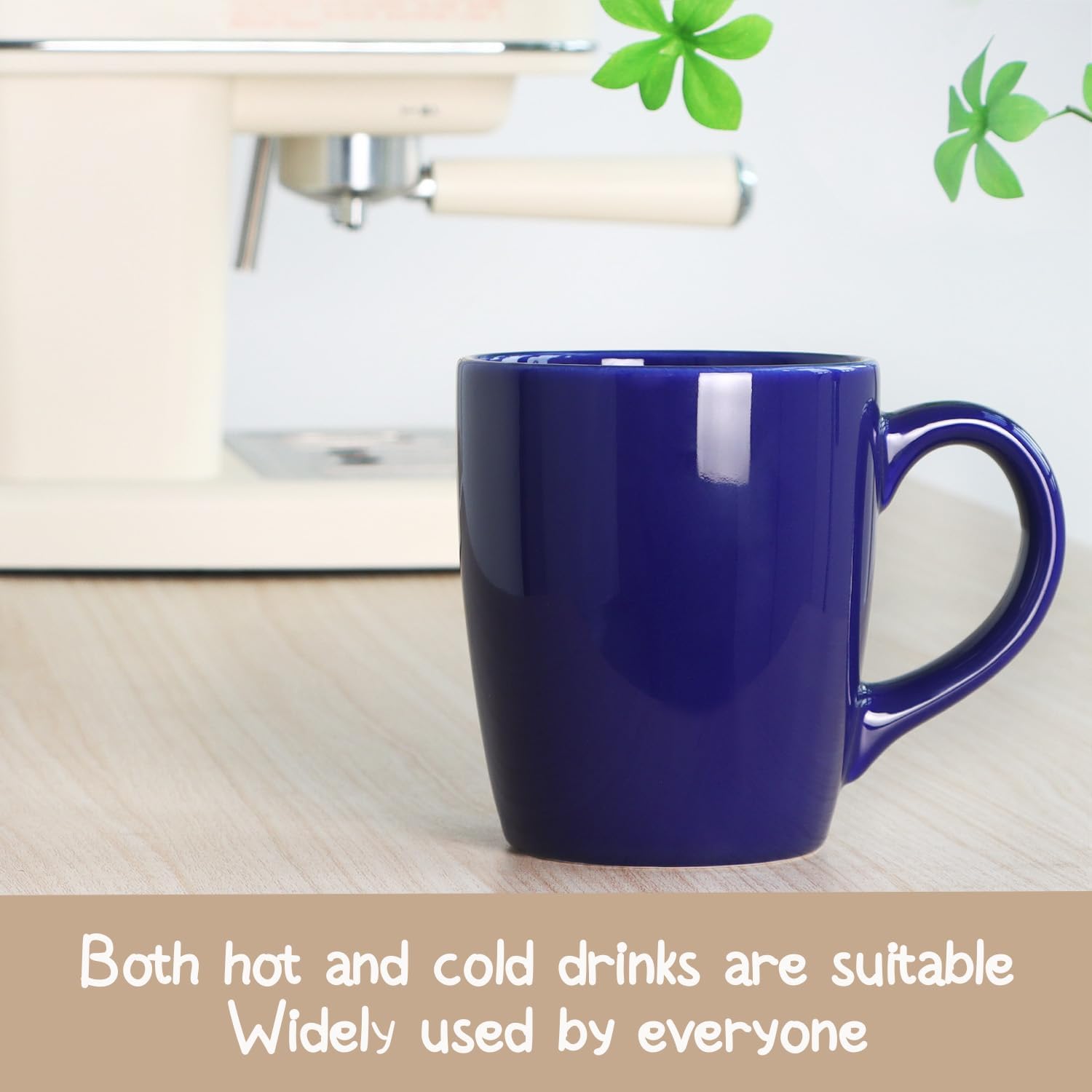 Large Coffee Mug, 20 OZ Extra Coffee Mug, Smooth Ceramic Boss Cup, Big Capacity and Large Handle, for Dad Men Women, Microwave & Dishwasher Safe, Blue - Image 5