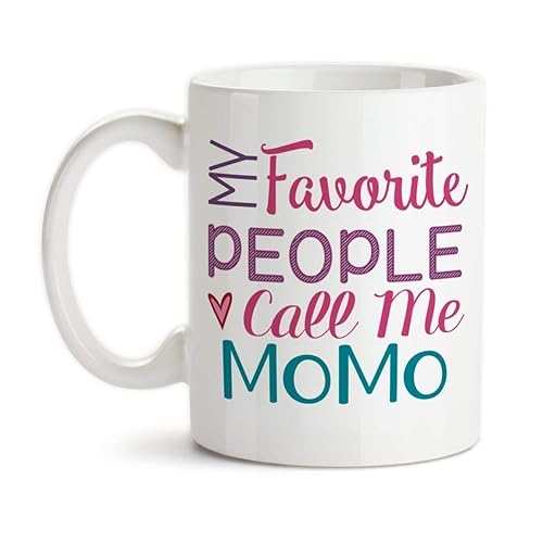 My Favorite People Call Me MoMo Ceramic Coffee Mug Cup