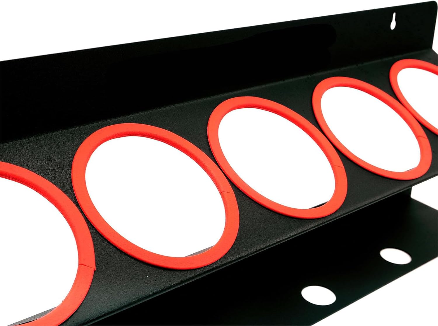 Space Saving Sprinkle Bottle Planner Developed for Garage Holds 5 Bottles and Features Extra Storage for Tools Construction Tool Planner