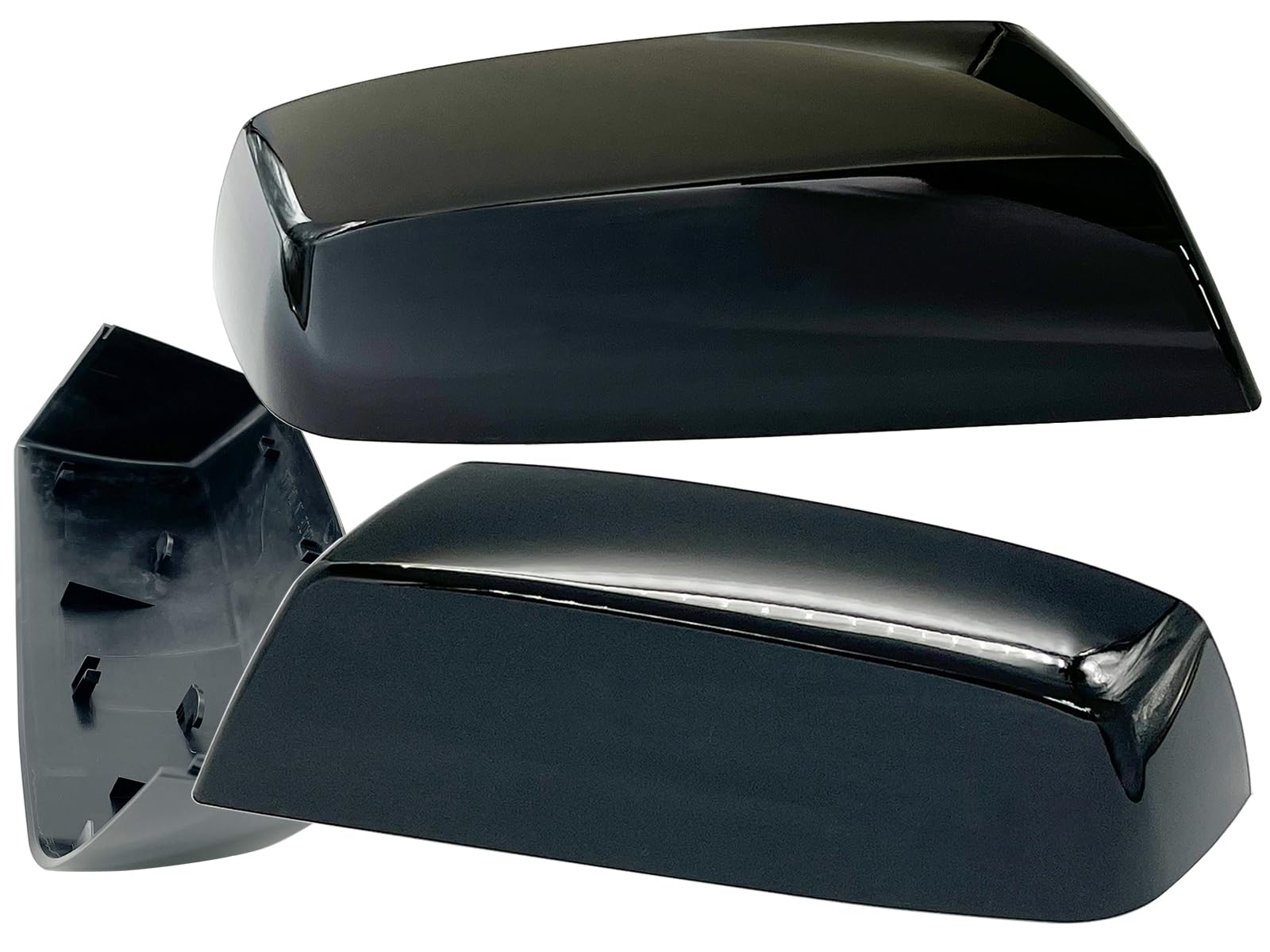 For 2014-2019 SILVERADO SIERRA Textured Black Mirror Cap Cover - Foto 10