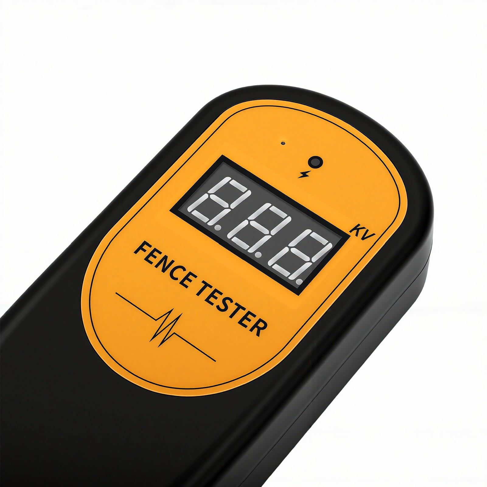 Tester di Tensione per Recinto Elettrico, Misuratore di Tensione Digitale a Impulsi da 500 V a 13 KV con Protezione del Circuito di Funzionamento a un Pulsante, Rilevatore di