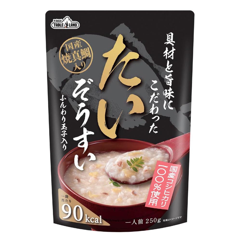 Amazon | テーブルランド 具材と旨味にこだわった たいぞうすい 250g