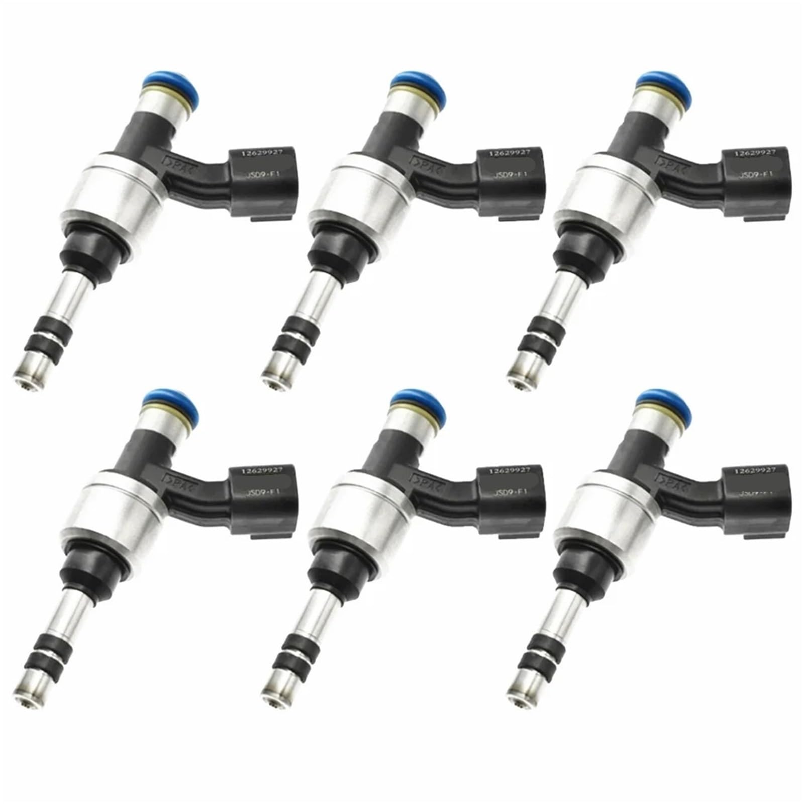 Maoyuruk One Color Petrol Injection Nozzles Fit For Cadillac Fit For Chevy Impala Jsd9-B1 12634126 12629927 12642021 12634123 6Pcs Fuel Injector Nozzle