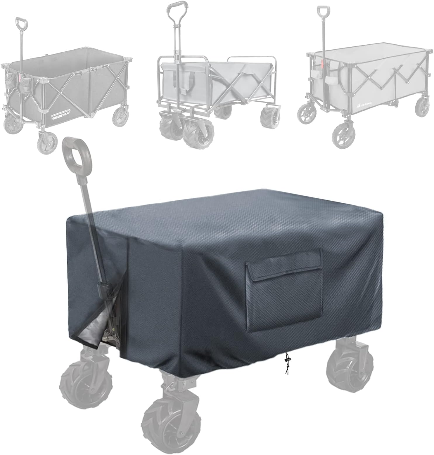 Andacar Collapsible Foldable Wagon Coevr Portable