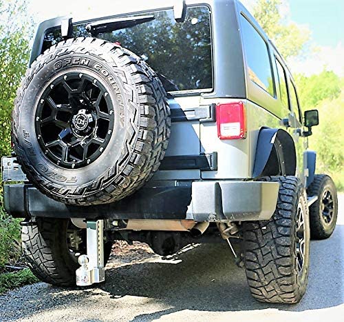 Weigh Safe Ws10-2-Set Aluminum Adjustable 10" Drop, Stainless Steel Balls For 2" Receiver 12,500 Gtw #TOP6