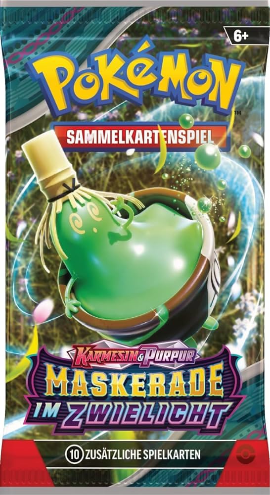 Pokémon Jeu de Cartes à Collectionner : Coffret Dresseur Top Carmesin & Pourpre - Paradoxit : Faucille Tonnerre (9 boosters, 1 Carte Promo holographique Plein écran et Accessoires Premium