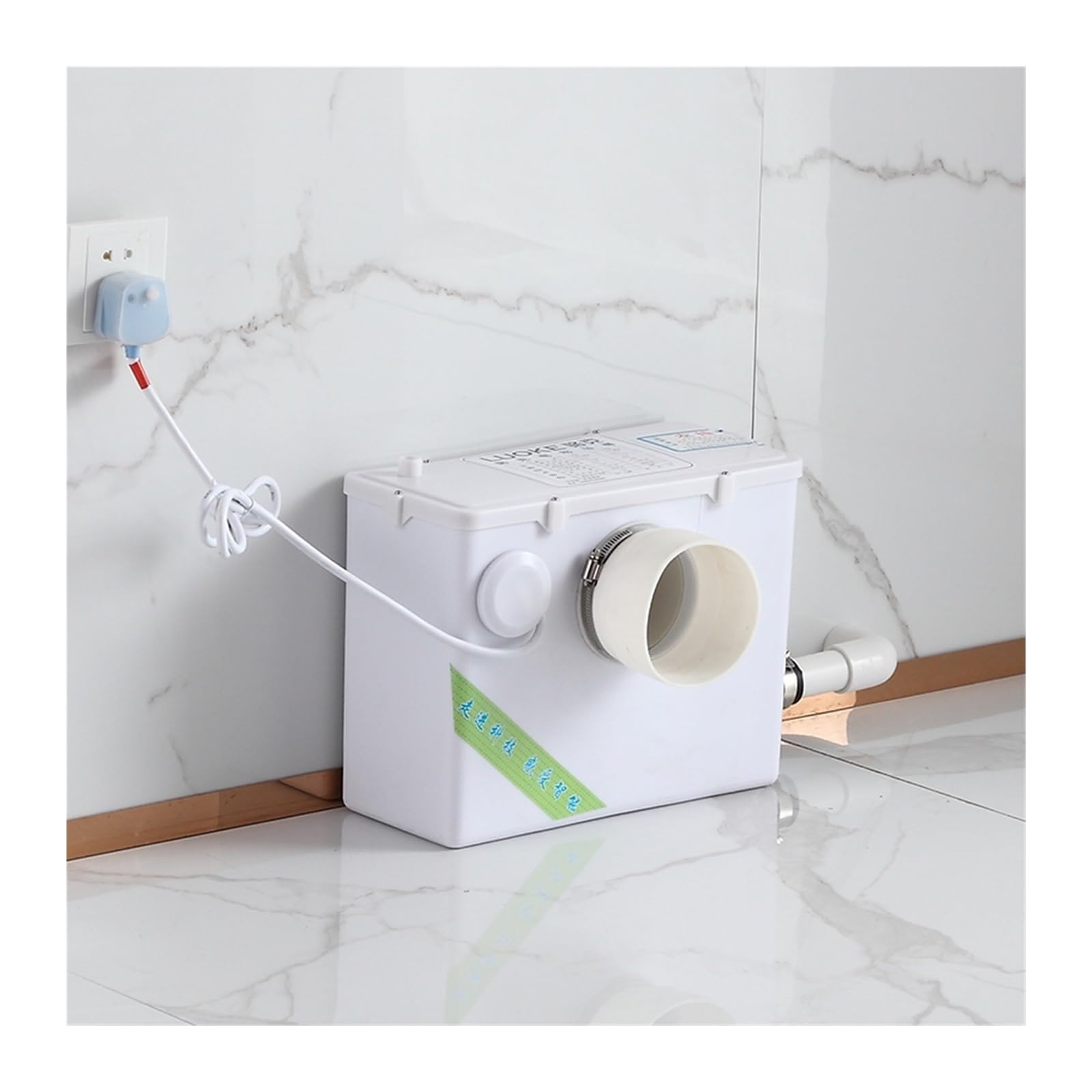Bomba trituradora sanitaria de 500 W, triturador automático de aguas residuales, inodoro, lavabo, pulverizador eléctrico, dispositivo séptico, elevador de aguas residuales Para bricolaje
