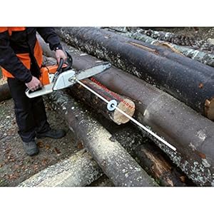 VarioMeter Ablänghilfe Motorsäge Vario 10-105cm Adapterstück mit M8 Innengewinde und 19mm Außen-6-kant