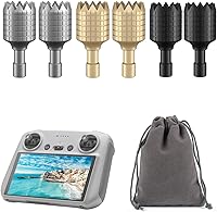 Vista 11 de LKTOP 2 Pares de Palancas de Control Remoto Mini 3/Mini 3 Pro/Mini 4 Pro/Air 3/Air 2S/Mavic 3/Mavic 3 Pro/Mavic 3 Classic para DJI 𝗥𝗖/𝗥𝗖𝟮 Joystick