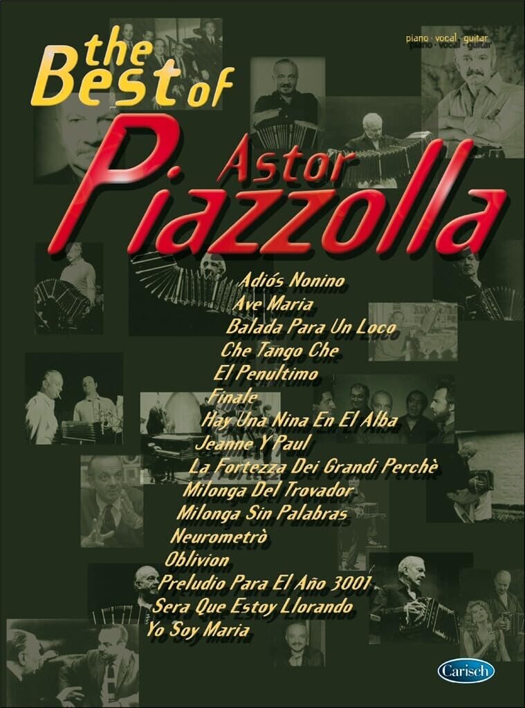 The Best Of Astor Piazzolla. Piano Solo.