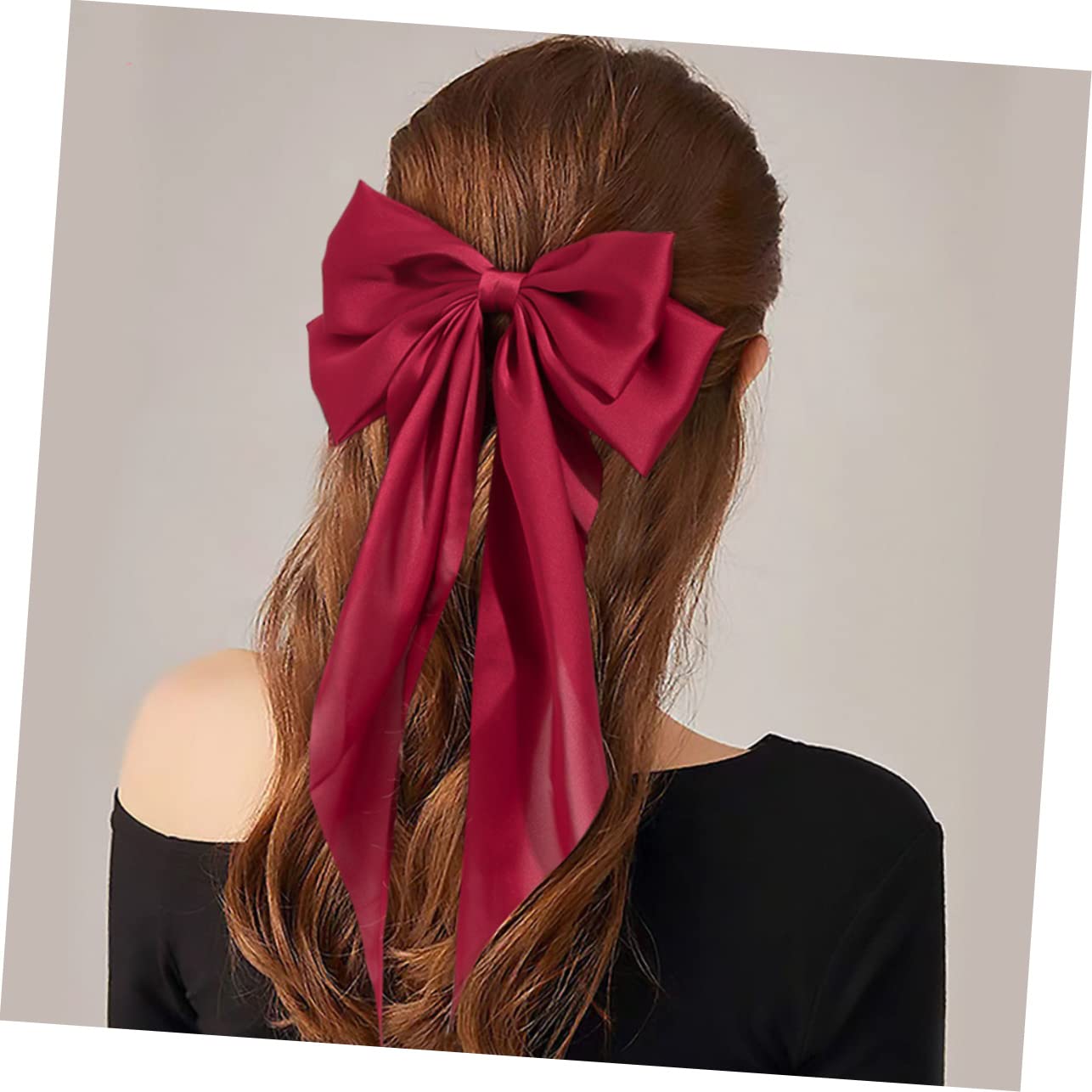 FRCOLOR 10 horquillas francesas para el pelo, accesorios para el pelo, pinzas para el pelo, diademas, tiara de Halloween, lazos para el pelo para niñas, gran tela