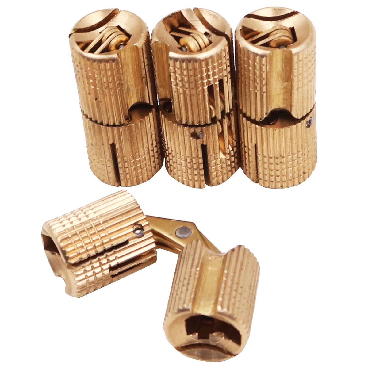 HANDSON Scharnier 25x25 mm vermessingd - 2 stuks kopen? | Scharnieren