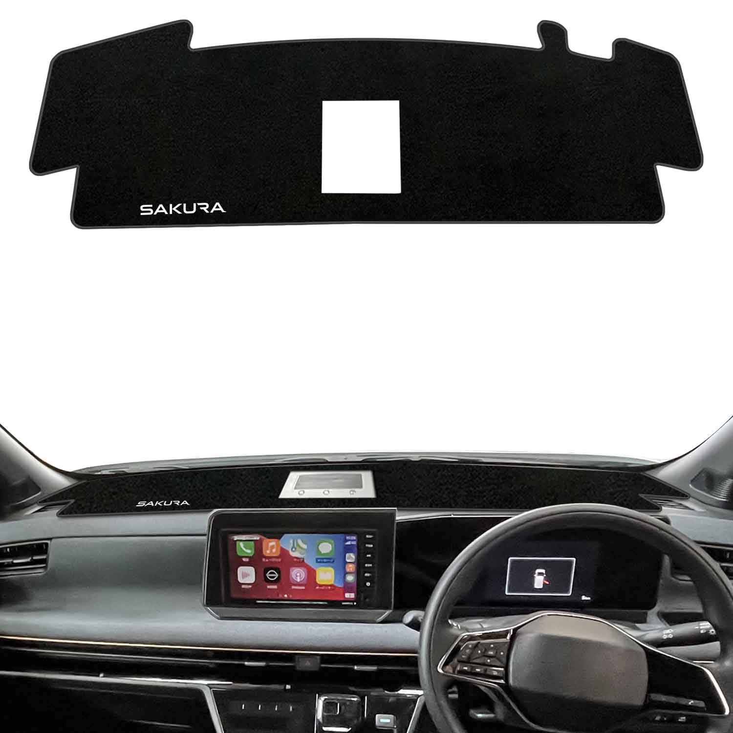 Nissan Sakura Dashboard Mat Dashboard Cover Sakura 2022 2023 Car Dashboard Mat Sun Protection Heat Resistant / Anti-Glare / Anti-Scratch / Anti-Slip / Clear Vision Protection Mat Dashboard