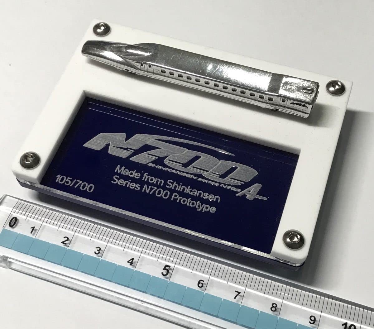 限定品N700系新幹線X0編成デスクトップモデル JR 東海道新幹線山陽新幹線