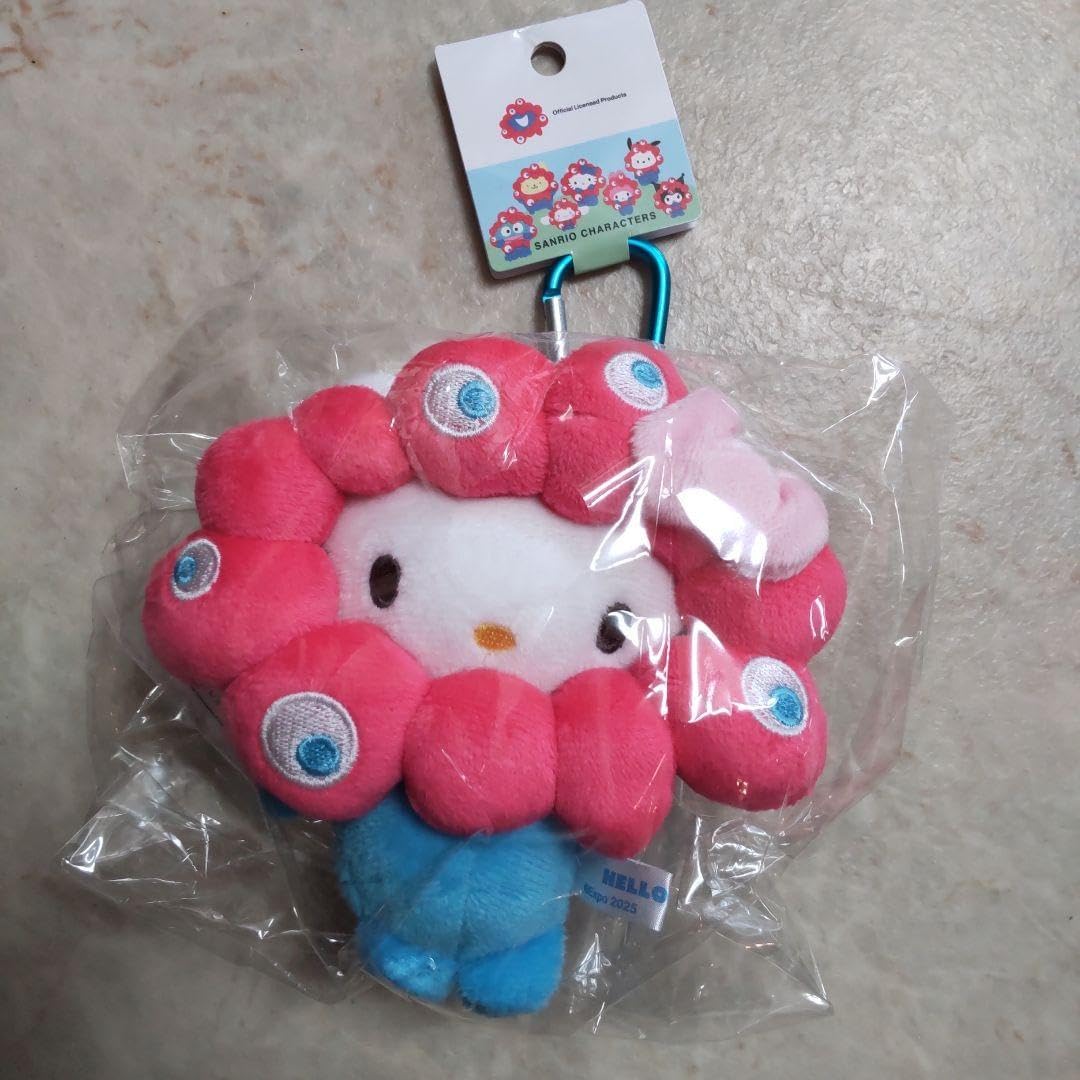 ハローｷﾃｨ 大阪関西万博 会場限定 マスコット キーホルダー 万博会場