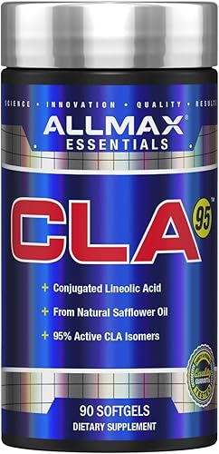 AllMax Nutrition - CLA (95% ácido linoleico conjugado) - 90 cápsulas blandas