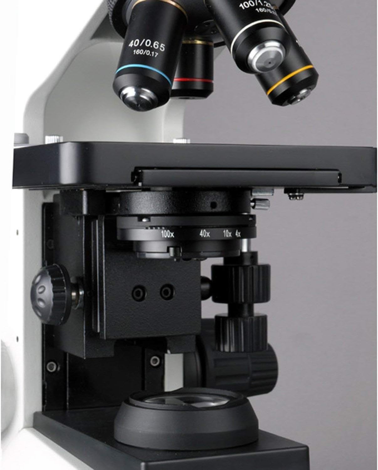AmScope T580B-DK 40X-2000X Professional Darkfield Research Biological Compound Microscope