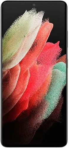 Samsung Galaxy S21 Ultra 5G, versión estadounidense, 256GB, negro fantasma para Verizon (renovado)
