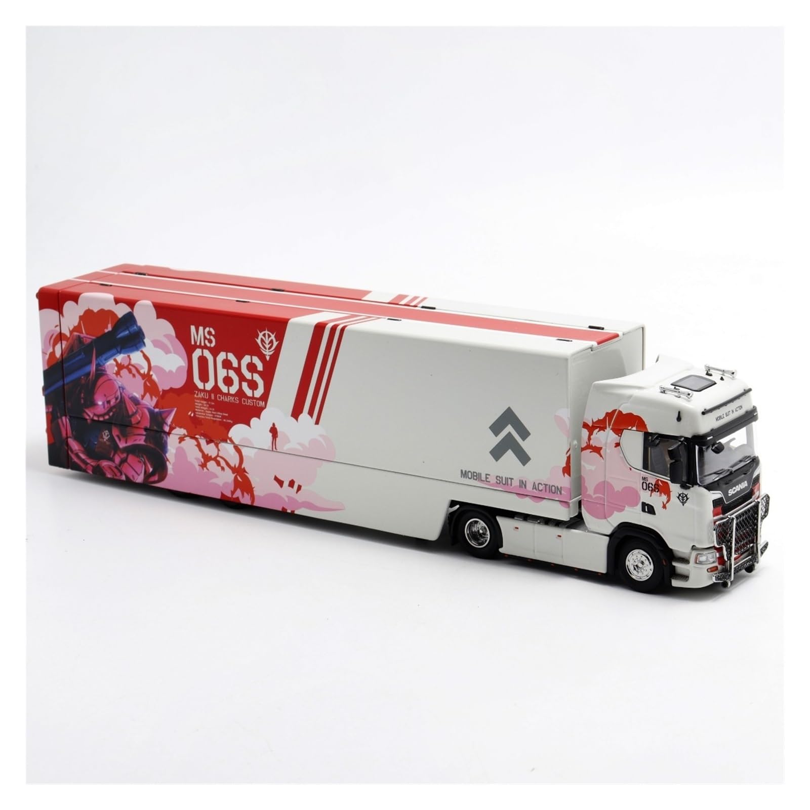 Amazon | 1:64 スカニア 730S ダイキャスト運送業者セミトラックモデル