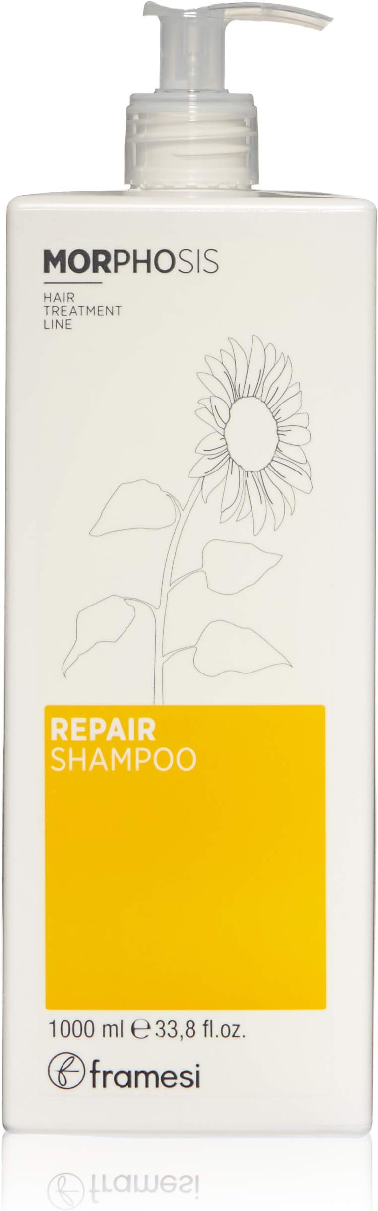 Framesi Morphosis Repair Shampoo 1000ml[Amazon-developed Certification] Compact by Design
