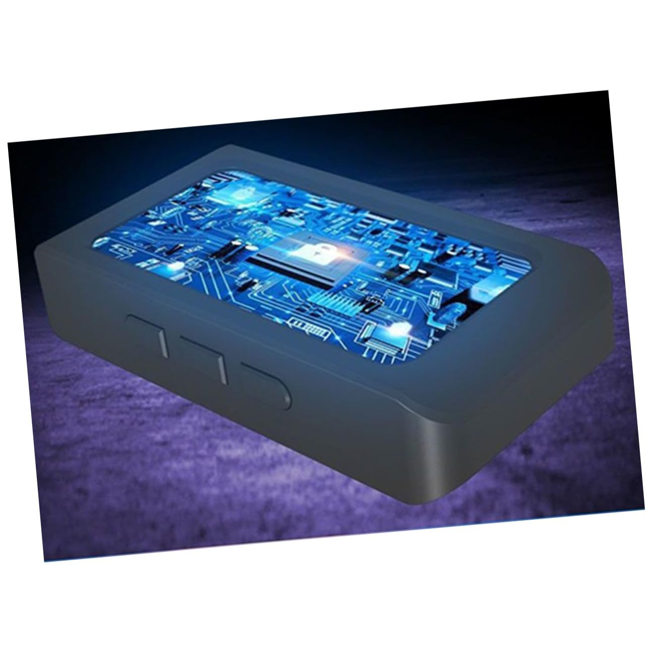 Lurrose Sistema di Monitoraggio Pressione Pneumatici Solare Wireless per Camion Grandi e Autobus 6 Sensori Esterni in ABS e PC Supporto Ricarica Energia Solare