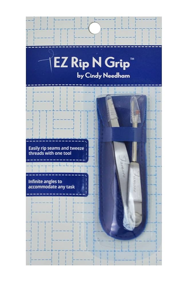 Amazon.com: Cindy Needham EZ Rip N Grip tweezer and Seam Ripper