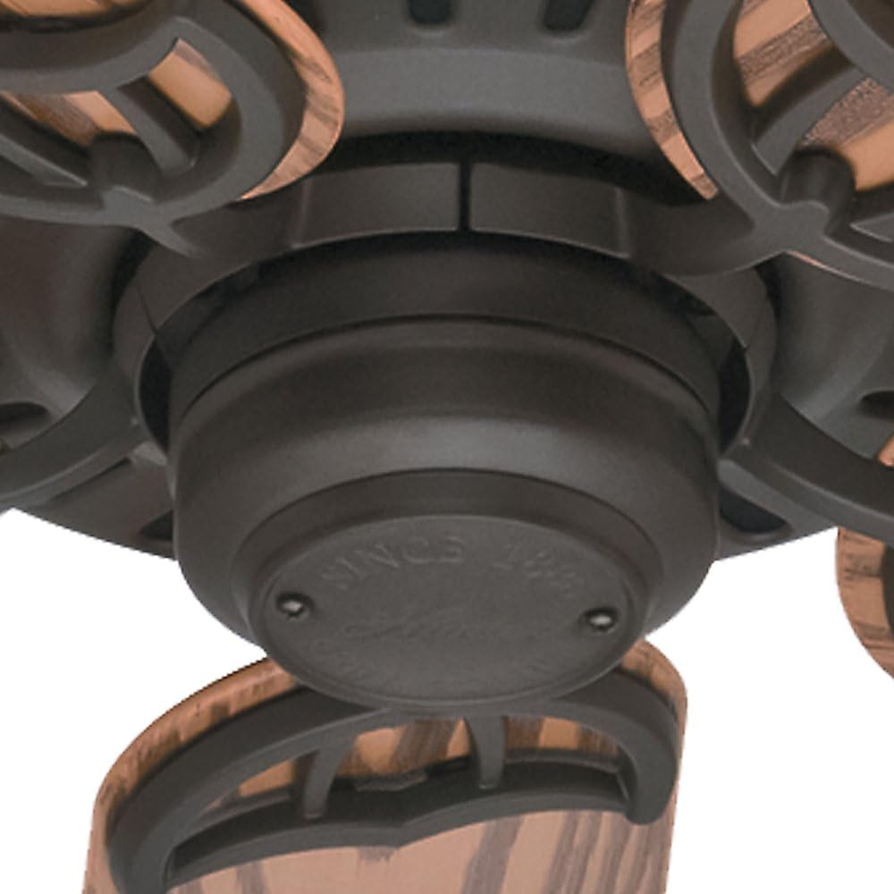 Top Rated Hunter Bridgeport Indoor / Outdoor Ceiling Fan with Pull Chain Control, 52, New Bronze Up To 60% OFF Hunter Bridgeport Indoor / Outdoor Ceiling Fan with Pull Chain Control, 52, New Bronze