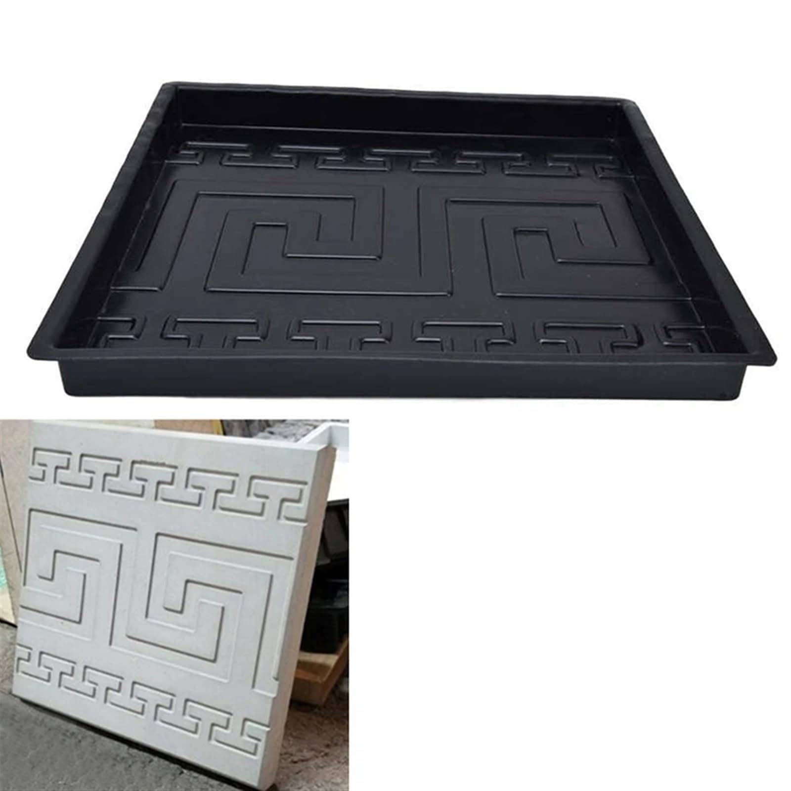 Stampo per mattoni da pavimentazione in plastica fai da te da giardino pavimentazione muro stampo per mattoni riutilizzabile stampo per pavimentazione cemento pietra strada cemento percorso