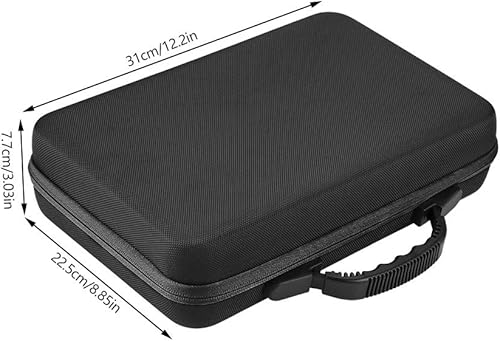 Miniatura 7 de Fydun Estuche de transporte de aceite Ential Estuche rígido, 60 botellas de 0.2 fl oz, 0.5 fl oz para familias (negro)