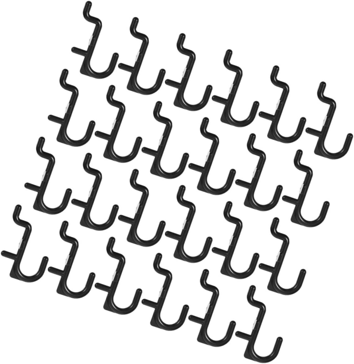 MAGICLULU 100pcs Garage Storage Hooks Heavy Duty j Hooks Pegboard Assortment Wall Hanger for Tools Jewelry